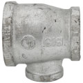 Product Image of 2" x 1-1/2" x 1" Galvanized Reducing Tee
