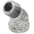 Product Image of 1/2" Galvanized Malleable 45° Street Elbow