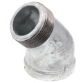 Product Image of 1-1/2" Galvanized Malleable 45° Street Elbow