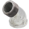 Product Image of 1-1/4" Galvanized Malleable 45° Street Elbow