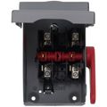 Product Image of 30A Low-Voltage VBII Double-Break Enclosed Non-Fused Safety Switch, 2-Pole/2-Wire, NEMA 3R Enclosure (240V)