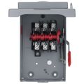 Product Image of 60A Low-Voltage VBII Double-Break Enclosed Non-Fused Safety Switch, 3-Pole/3-Wire, NEMA 3R Enclosure (240V)