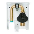 Product Image of PVC Gas Plug with 3/8" NPT Inlet x 3/8" Quick Disconnect Outlet (White)