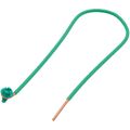 Product Image of 12-1/2" Solid 12AWG Ground Pigtail w/ Hex Head Combo Ground Screw (Pack of 250)