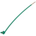 Product Image of 7-1/2" Solid 12AWG Ground Pigtail w/ Hex Head Combo Ground Screw (Pack of 250)