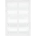 Product Image of 12" x 18" (Wall Opening Size) Sidewall/Ceiling Return Air Grille w/ 1/2" Fin Spacing (White)