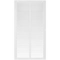 Product Image of 12" x 24" (Wall Opening Size) Sidewall/Ceiling Return Air Grille (White)