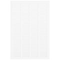 Product Image of 16" x 24" (Wall Opening Size) Sidewall/Ceiling Return Air Grille w/ 1/2" Fin Spacing (White)