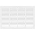 Product Image of 20" x 12" (Wall Opening Size) Sidewall/Ceiling Return Air Grille (White)