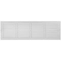 Product Image of 24" x 6" (Wall Opening Size) Sidewall/Ceiling Return Air Grille (White)