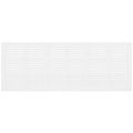Product Image of 30" x 10" (Wall Opening Size) Sidewall/Ceiling Return Air Grille w/ 1/2" Fin Spacing (White)