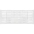 Product Image of 30" x 12" (Wall Opening Size) Sidewall/Ceiling Return Air Grille (White)
