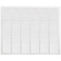 Product Image of 30" x 24" (Wall Opening Size) Sidewall/Ceiling Return Air Grille (White)