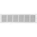 Product Image of 30" x 6" (Wall Opening Size) Sidewall/Ceiling Return Air Grille (White)