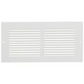 Product Image of 10" x 4" (Wall Opening Size) Return Air Grille, 1/3" (White)