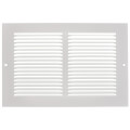Product Image of 10" x 6" (Wall Opening Size) Return Air Grille, 1/3" (White)