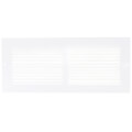 Product Image of 12" x 4" (Wall Opening Size) Return Air Grille, 1/3" (White)