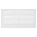 Product Image of 12" x 6" (Wall Opening Size) Return Air Grille, 1/3" (White)