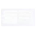 Product Image of 14" x 6" (Wall Opening Size) Return Air Grille, 1/3" (White)