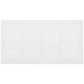 Product Image of 16" x 8" (Wall Opening Size) Return Air Grille, 1/3" (White)