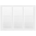 Product Image of 18" x 12" (Wall Opening Size) Return Air Grille, 1/3" (White)