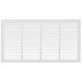 Product Image of 24" x 12" (Wall Opening Size) Return Air Grille, 1/3" (White)