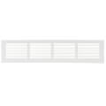 Product Image of 24" x 4" (Wall Opening Size) Return Air Grille, 1/3" (White)