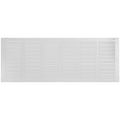 Product Image of 30" x 10" (Wall Opening Size) Return Air Grille, 1/3" (White)