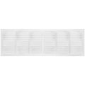 Product Image of 36" x 10" (Wall Opening Size) Return Air Grille, 1/3" (White)