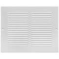 Product Image of 8" x 6" (Wall Opening Size) Return Air Grille, 1/3" (White)