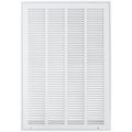 Product Image of 16" x 24" (Wall Opening Size) Sidewall/Ceiling Return Air Filter Grille w/ 1/2" Fin Spacing (White)
