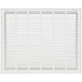 Product Image of 30" x 24" (Wall Opening Size) Sidewall/Ceiling Return Air Filter Grille w/ 1/2" Fin Spacing (White)
