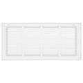 Product Image of 24" x 10" (Wall Opening Size) Sidewall/Ceiling Return Air Filter Grille w/ 1/3" Fin Spacing (White)