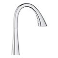 Product Image of Zedra Single-Handle Pull Down Triple Spray Bar Faucet 1.75 Gpm (Chrome)