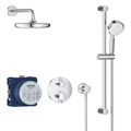 Product Image of 2-Handle Dual Function Thermostatic Shower Bundle, 34745000