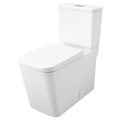 Product Image of Eurocube 1.28/1.0 Gpf Two-Piece Dual Flush Right Height Elongated Toilet w/ Seat, 39661000