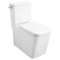 Product Image of Eurocube 1.28 Gpf Two-Piece Right Height Elongated Toilet w/ Seat, Left-Hand Trip Lever, 39662000