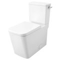 Product Image of Eurocube 1.28 Gpf Two-Piece Right Height Elongated Toilet w/ Seat, Right-Hand Trip Lever, 39663000