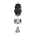Product Image of 3-Way Diverter Valve & Trim (Chrome)