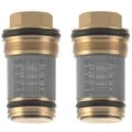 Product Image of Non-Return Valves for Bathroom Faucets (StarLight Chrome) (Pack of 2), 1411700M