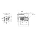 Product Image of CME 5-4 A-S-I-E-AQQE U-A-D-N Stainless Steel Horizontal Multistage Pump with VFD, 2 HP, 1 Phase, 200-240V