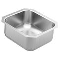 Product Image of 1800 Series 16-1/2"x18-1/4" Stainless Steel 18 Gauge Single Bowl Sink, Undermount, GS18443
