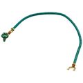 Product Image of 8" Stranded Pigtail, #12 AWG, 10-32 x 3/8" Head Screw and Fork-Tongue Terminal