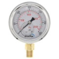 Product Image of 2.5" Stainless Steel Liquid Filled Gauge, Bottom Mount, w/ Brass Internals (0-300 PSI)