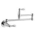 Product Image of Port Haven 2-Handle Pot Filler Faucet (Brushed Gold), GT533-TDBG