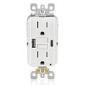 Product Image of 15A SmartLockPro Self-Test GFCI Combination Type A/C - White