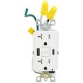 Product Image of 20A SmartLockPro Self-Test GFCI Combination Type A/C - White