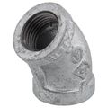 Product Image of 1/2" Galvanized Malleable 45-Degree Elbow