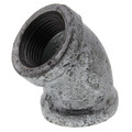 Product Image of 3/4" Galvanized Malleable 45° Elbow