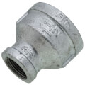 Product Image of 1-1/2" x 3/4" Galvanized Malleable Reducing Coupling